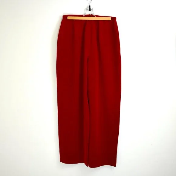 Vintage Ann Taylor High Rise 100% Silk Trousers - Picture 2 of 9